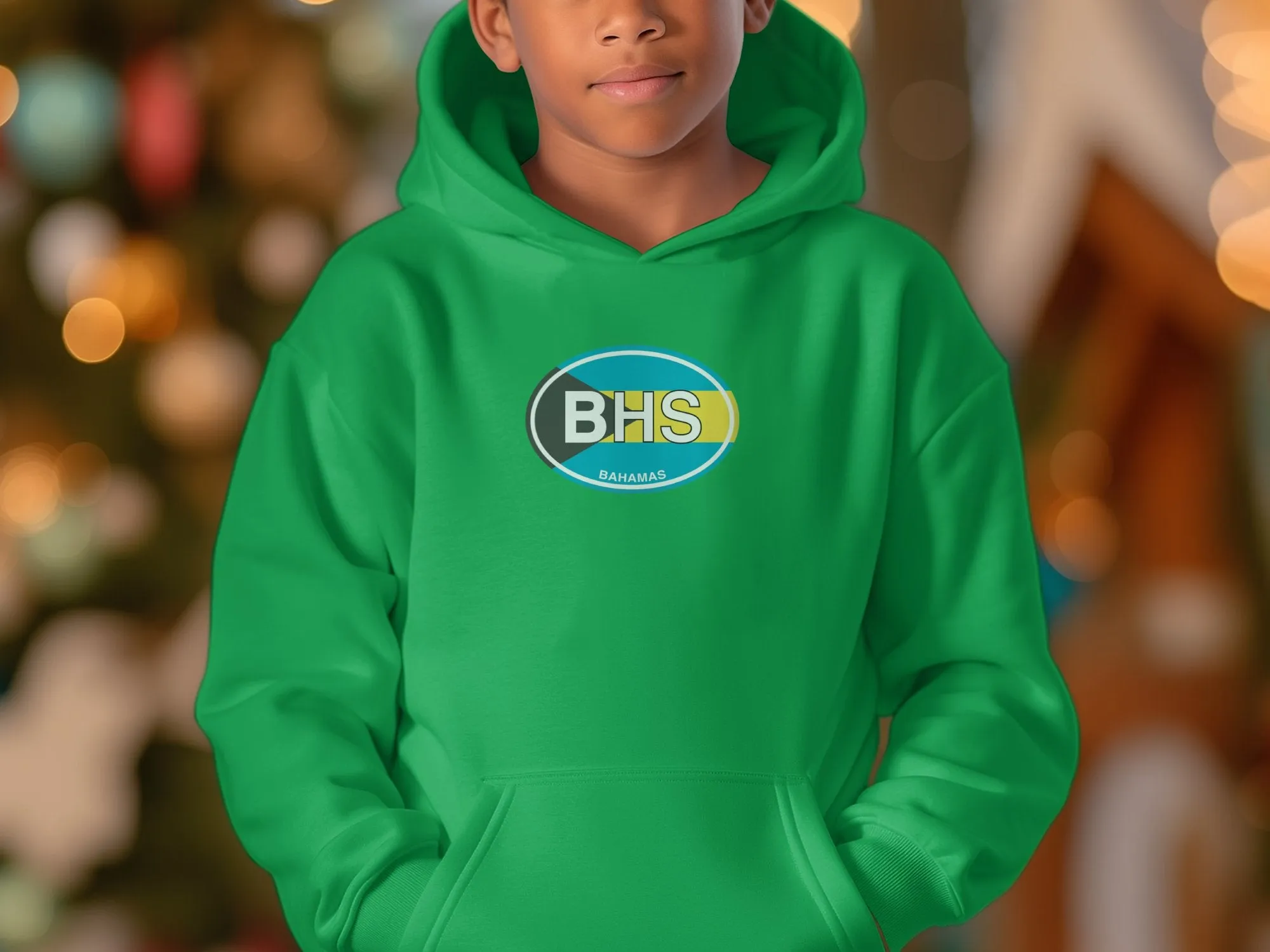 Stylish BHS Bahamas Logo Print Trendy Casual Sweatshirts