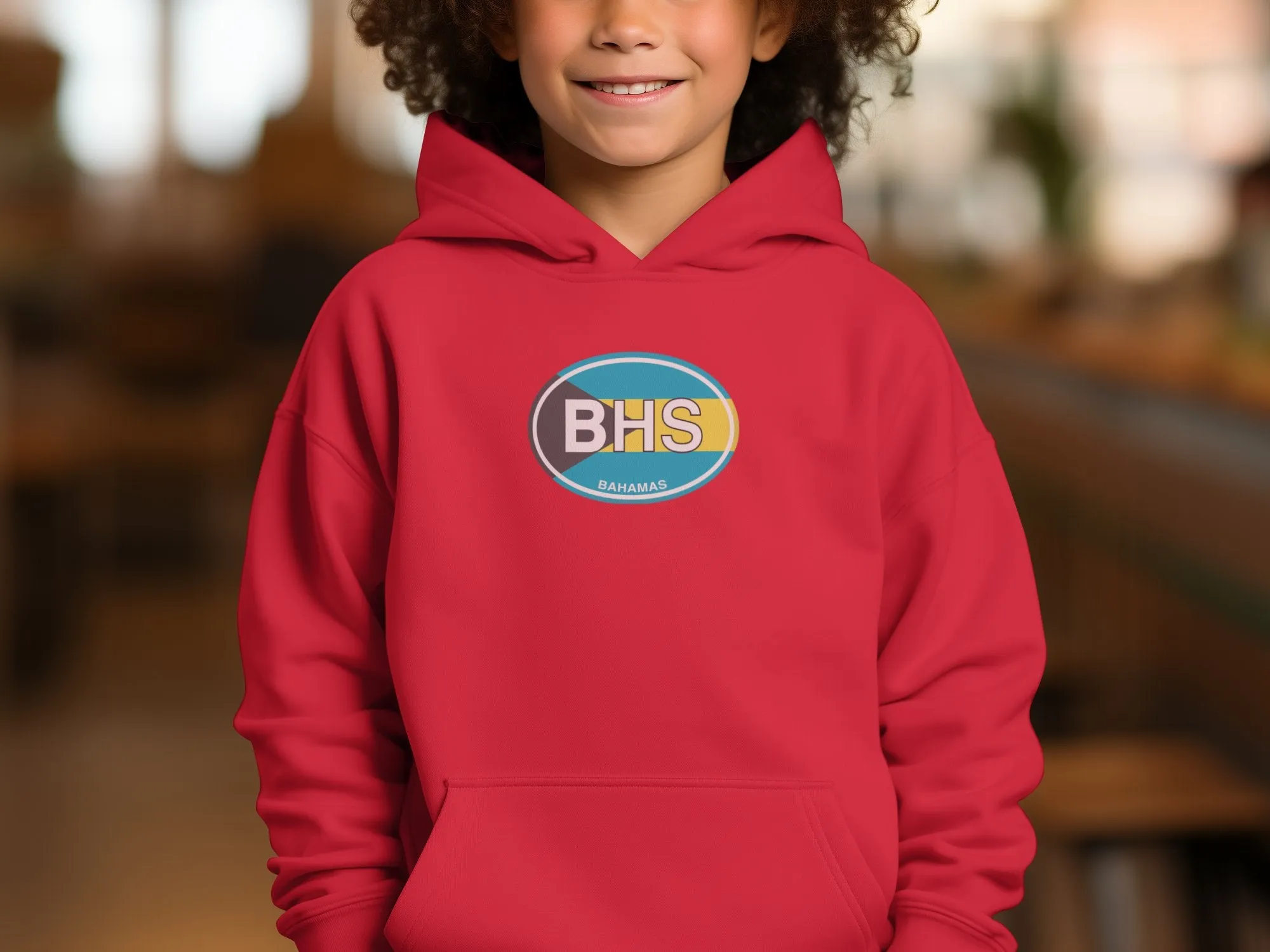 Stylish BHS Bahamas Logo Print Trendy Casual Sweatshirts