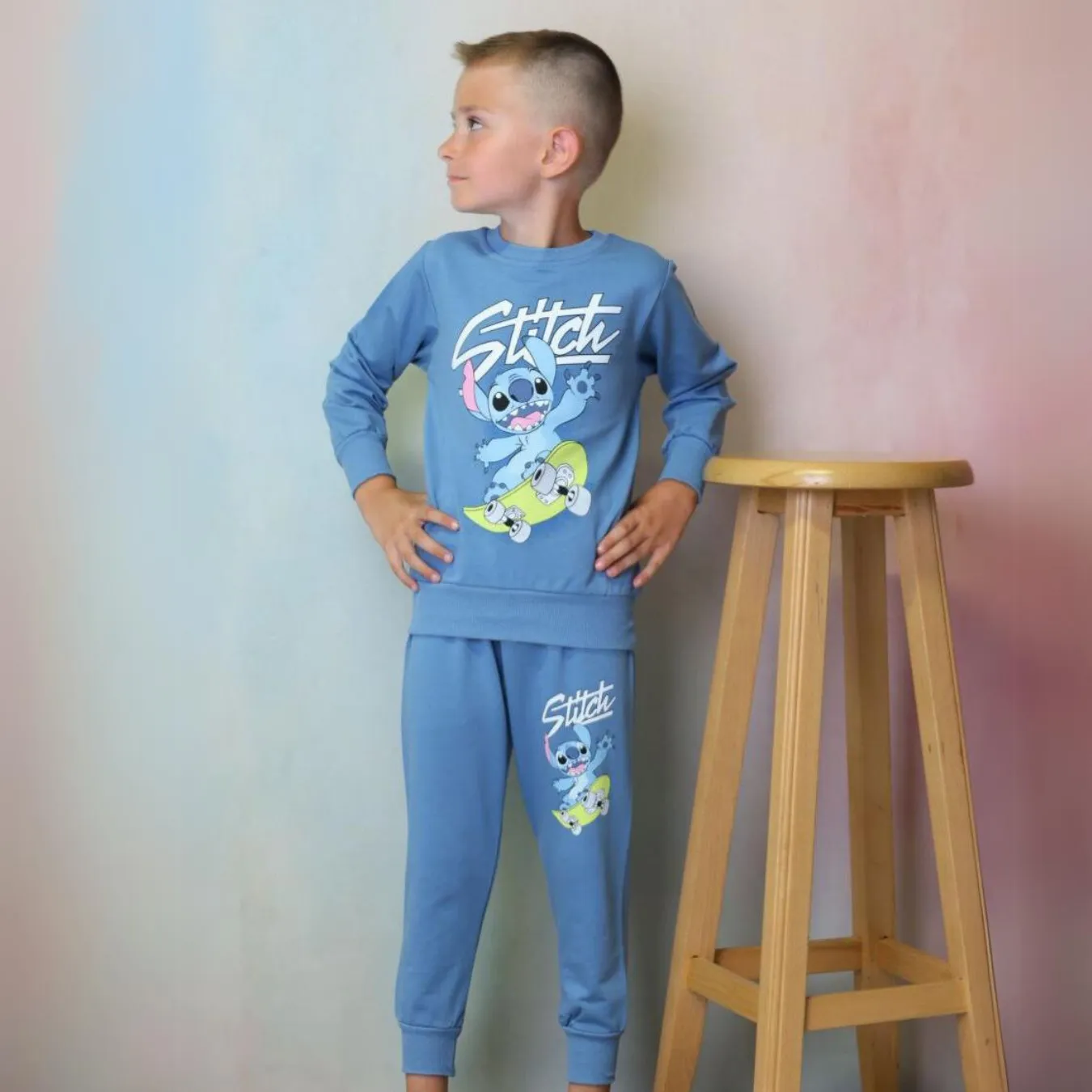 Stylish Stitch Unisex Joggers Set