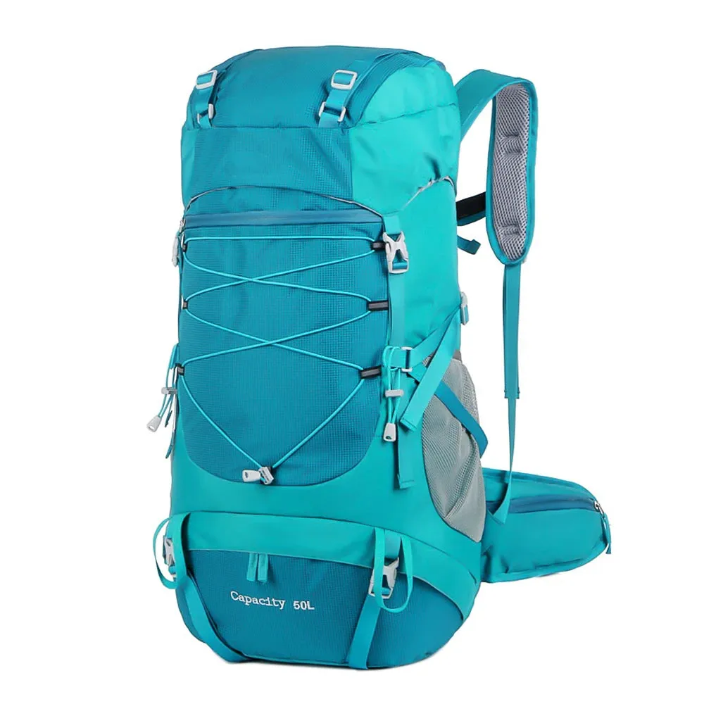 TEEK - 50L Hiking Backpack with Rain Cover