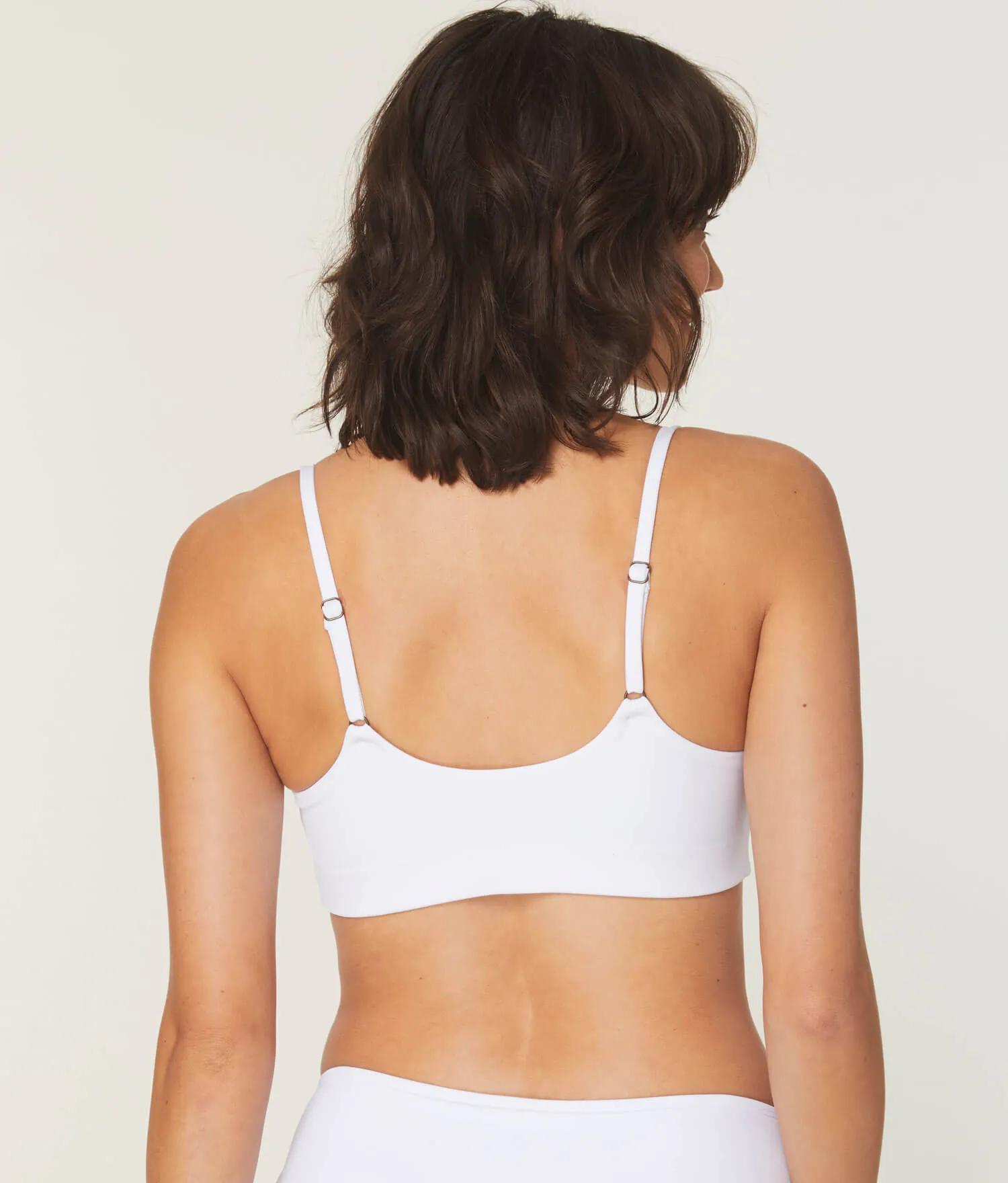 The Maui Top - Eco Nylon - White