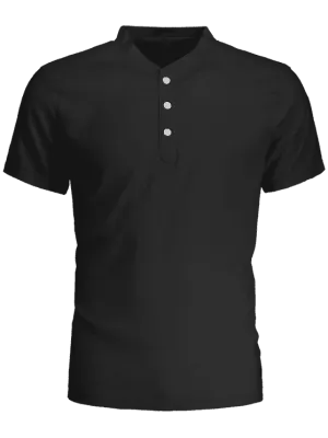 Trendy Men Short Sleeve Polo Shirt