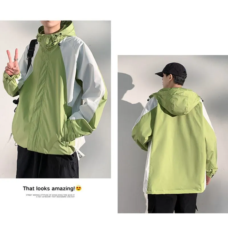 Trendy Raincoat Hooded Jacket