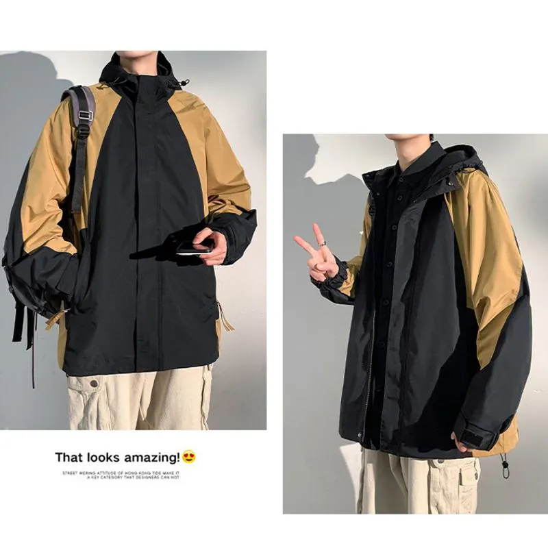 Trendy Raincoat Hooded Jacket