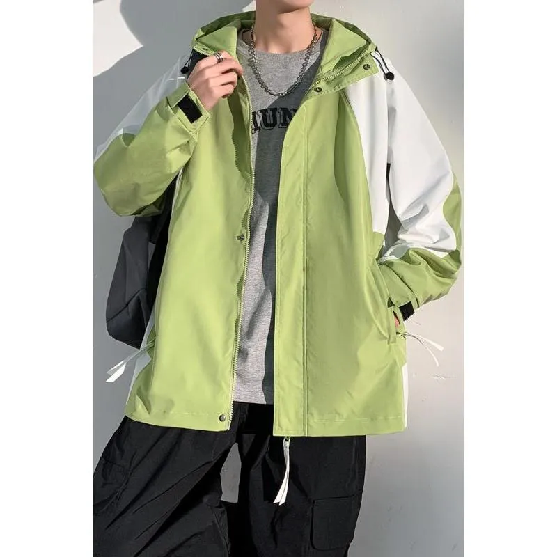 Trendy Raincoat Hooded Jacket