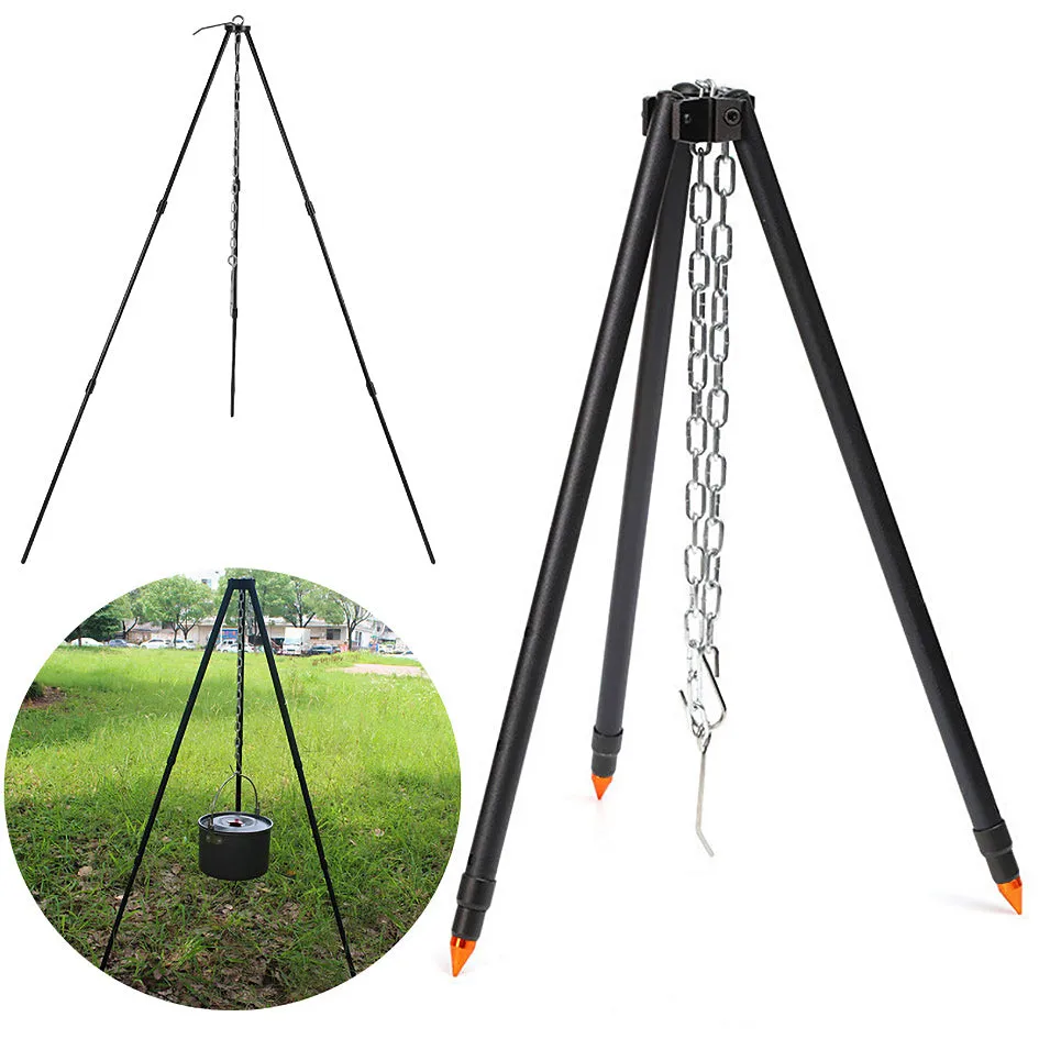 Tripod Fire Pit for Outdoor Cooking