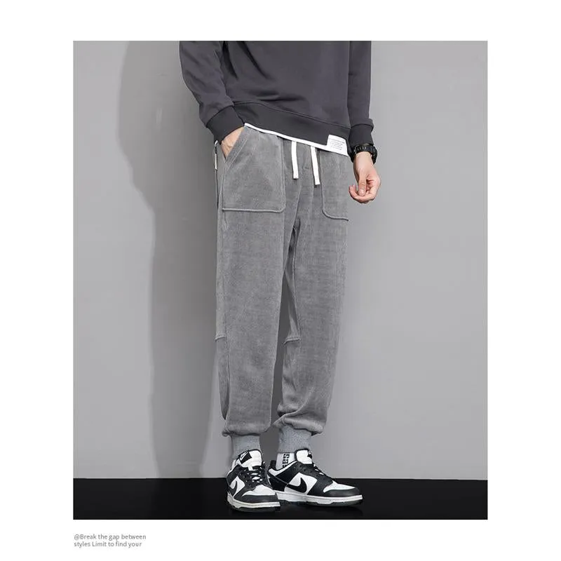 Versatile Trendy Casual Tapered Simplicity Sweatpant