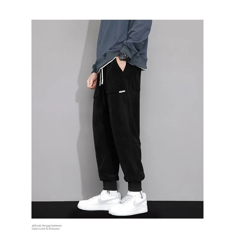 Versatile Trendy Casual Tapered Simplicity Sweatpant