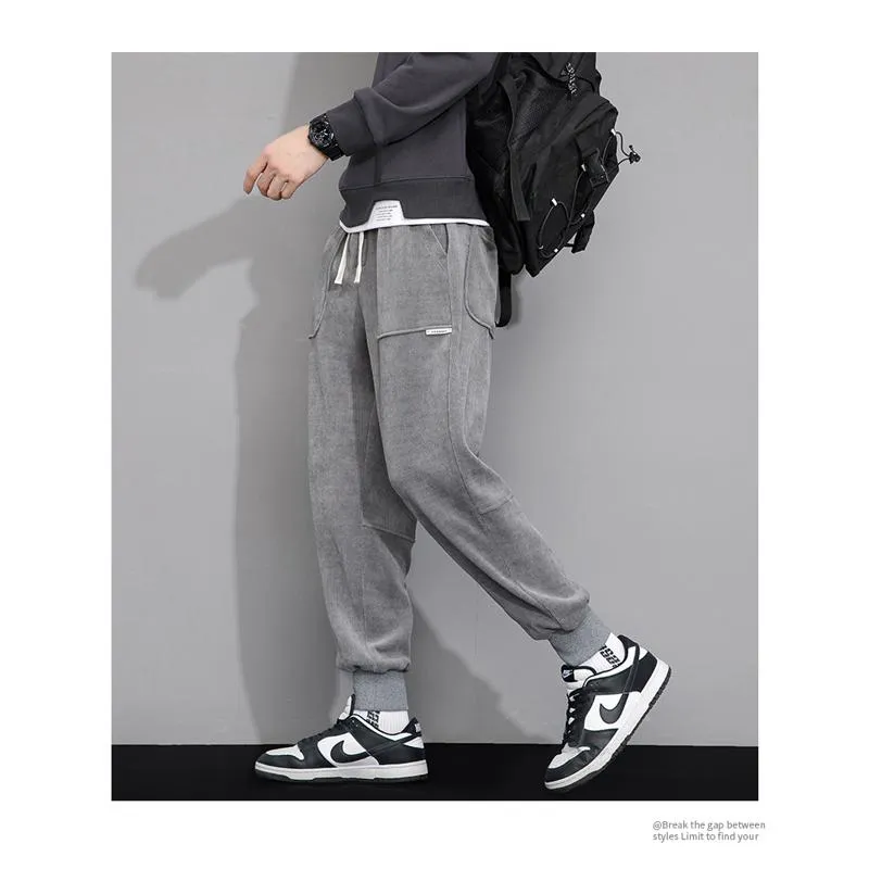 Versatile Trendy Casual Tapered Simplicity Sweatpant