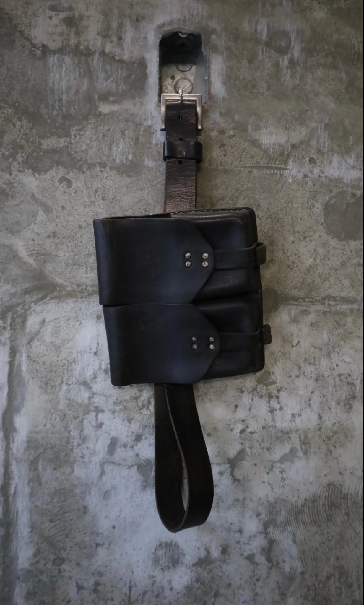 VINTAGE DOUBLE POCKET BELT BAG