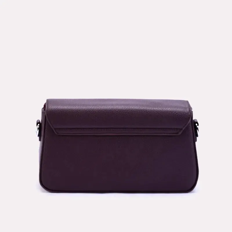 Vivid Purple Sleek Crossbody Bag 0321761