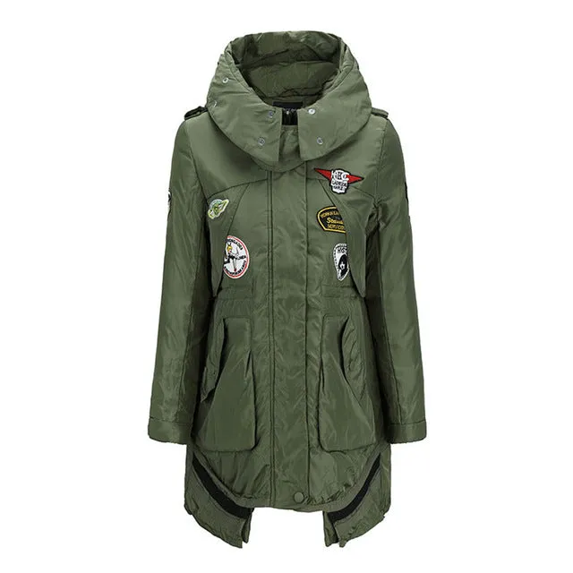 Winter Hooded Trendy Zipper Coat