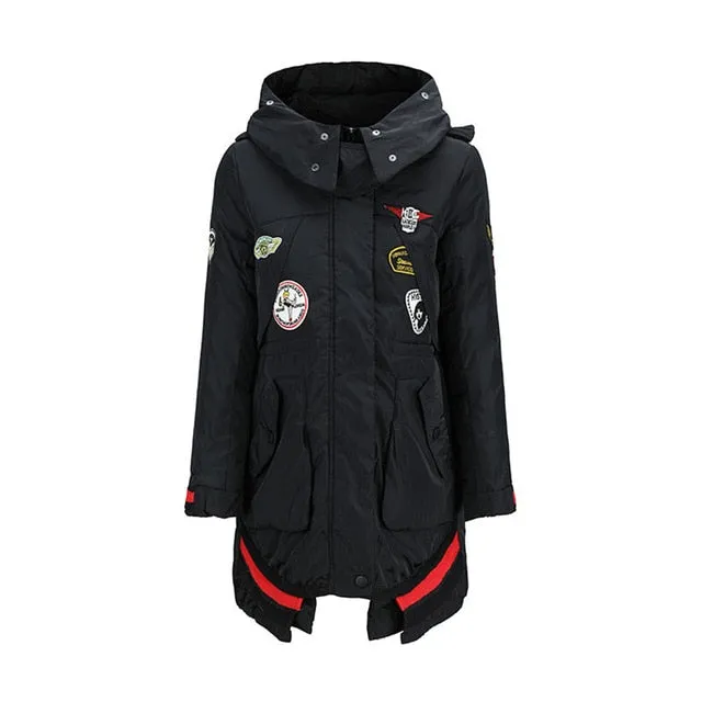 Winter Hooded Trendy Zipper Coat