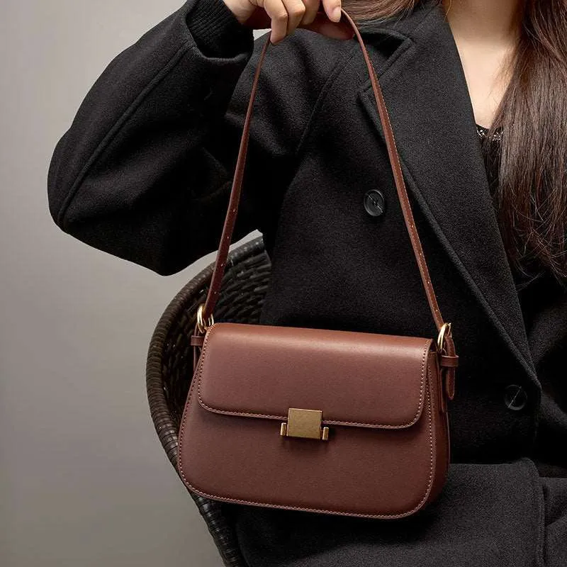 Women's Casual Small Leather Bag