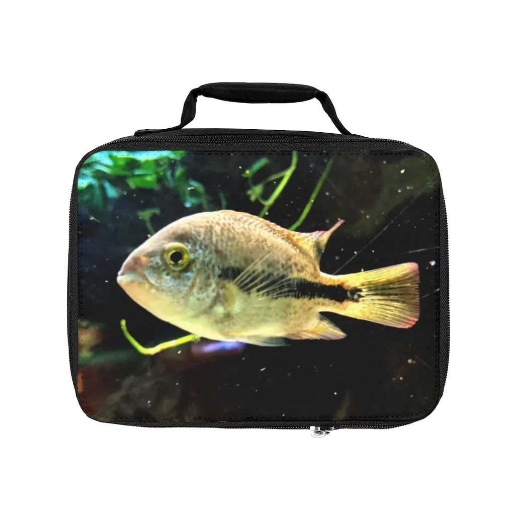 Yellow and Black Fish Lunch Bag